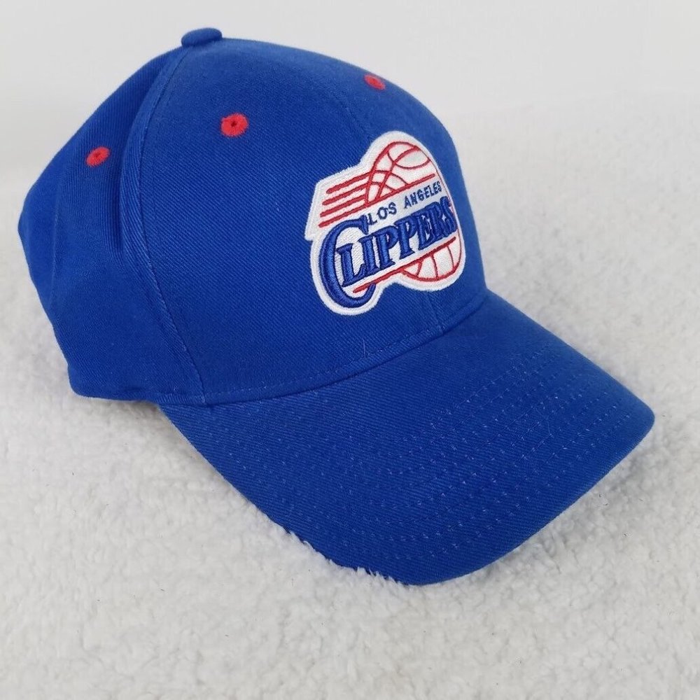 Los Angeles Clippers Adidas Strapback Hat Cap Blue Embroidered NBA Basketball